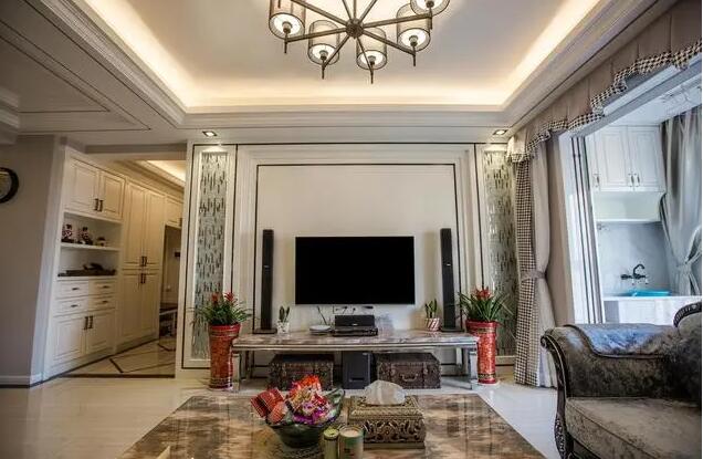 金属线条电视墙 金属线条电视墙