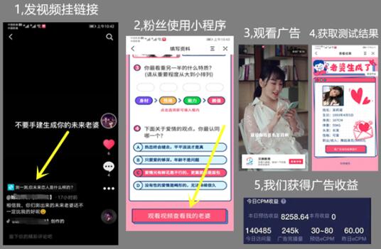 抖音小程序赚钱原理 抖音小程序赚钱原理