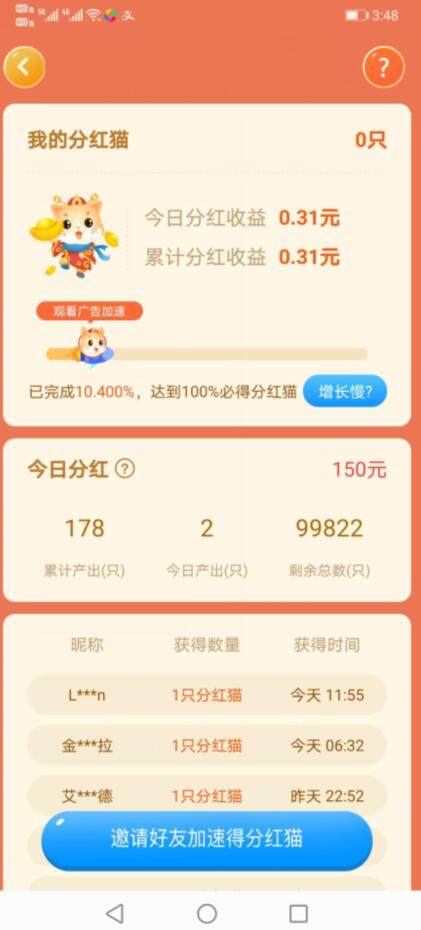 我的分红猫 我的分红猫