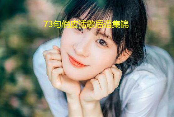 73句俏皮话歇后语集锦