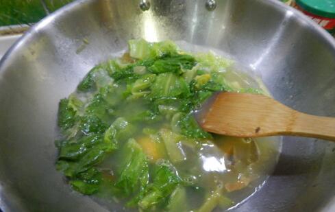 烫至生菜变色 烫至生菜变色