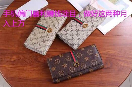 手机偏门暴利赚钱项目,做好这两种月入上万