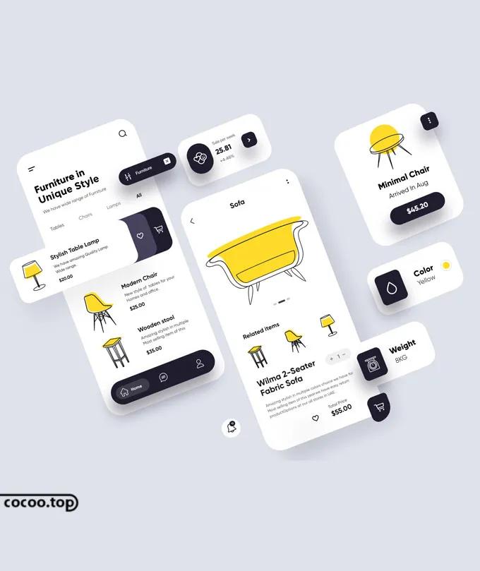 ui界面模板素材怎么做(ui制作网页模板)
