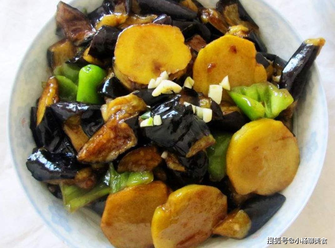 比肉好吃百倍的地三鲜,不煎不油炸,油少不腻,每次2大盘不够吃