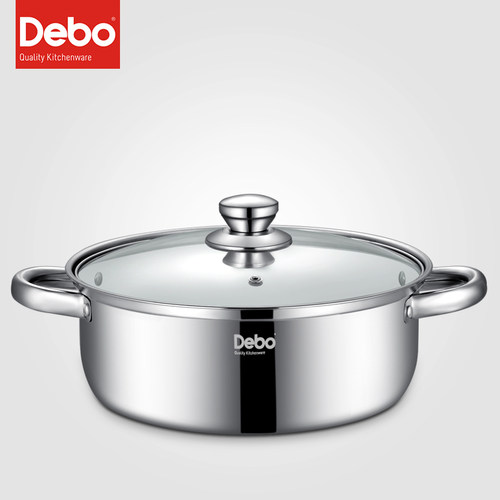 降价!德国DEBO DEP-DZ080-1不锈钢汤锅26cm