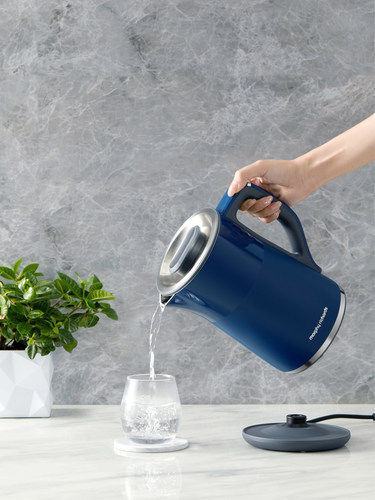 MORPHY RICHARDS摩飞电器MR6070 不锈钢电热烧水壶1.5L