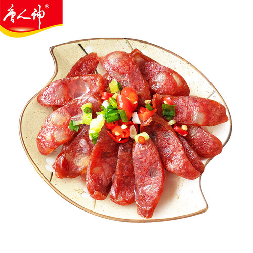 湖南特产唐人神 微甜风味香肠500g*2件